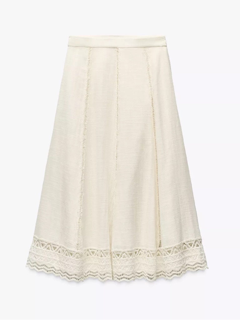 New Zara Crochet Skirt